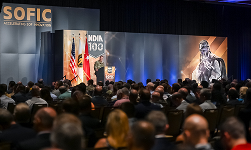2019 SOFIC general session speaker and audience attendees